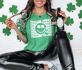 Feeling Lucky St Patricks Day Graphic Tee