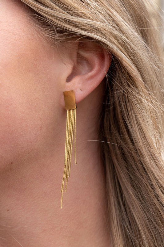 Luxe Gold Tatiana Earrings