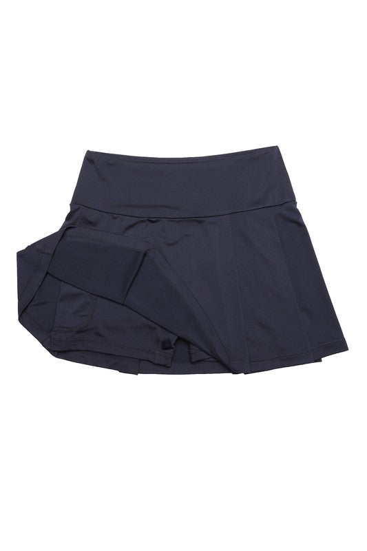 Coming In Clutch Tennis Skirt