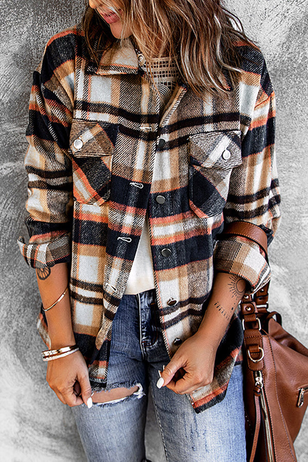 Remy Plaid Button Down Shacket