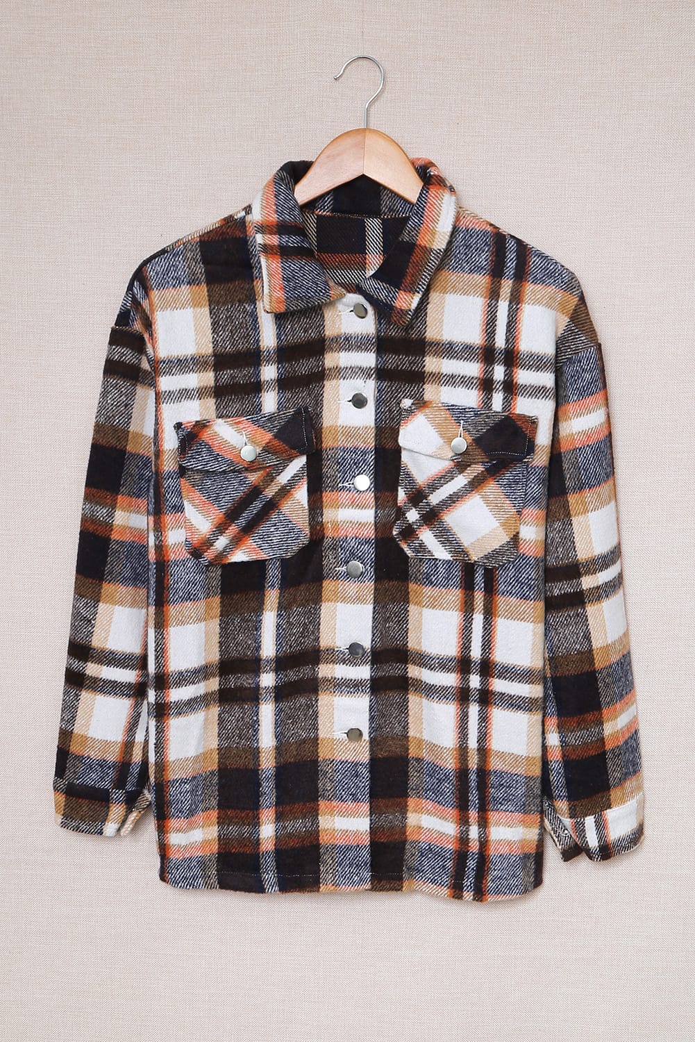 Remy Plaid Button Down Shacket