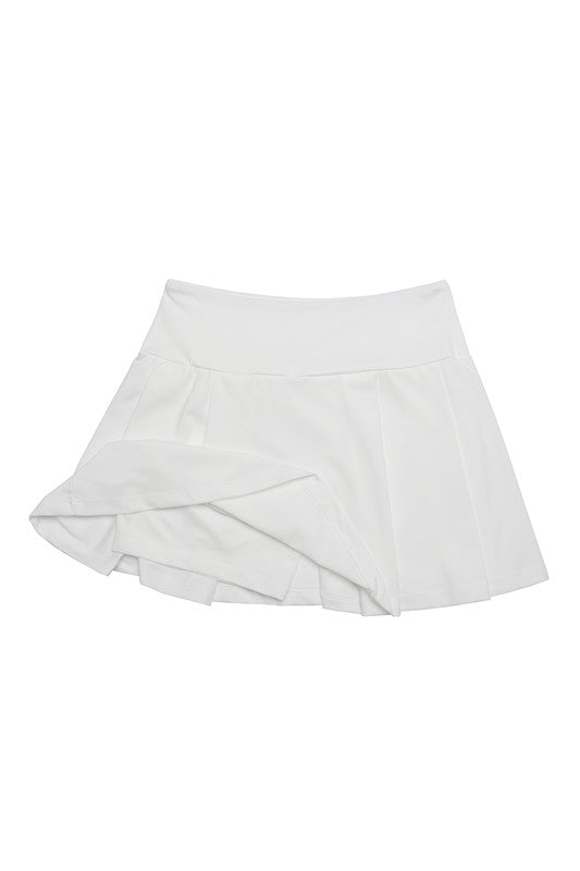 Coming In Clutch Tennis Skirt