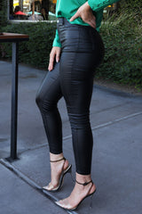 Rock Your World Faux Leather Pants