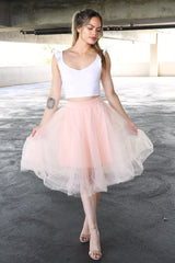 Twirl Your World Tulle Skirt - Peach