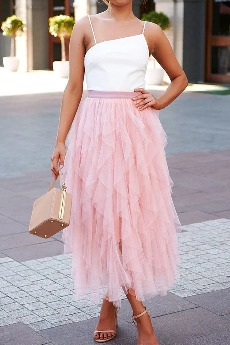 Dreamy Tulle Skirt - Pink